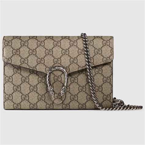 gucci dionysus velvet wallet on chain|gucci wallet with chain strap.